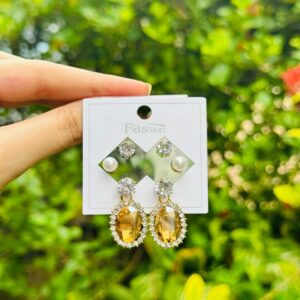Your outfit's BFF: statement earrings.